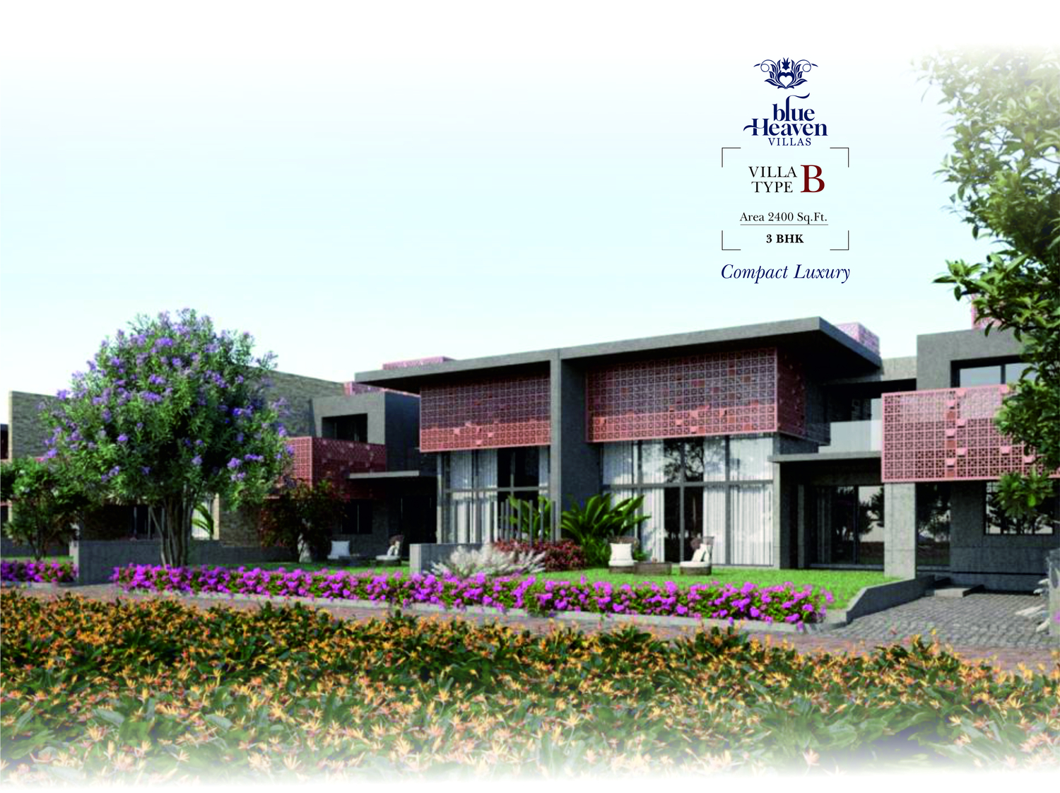 Villa Type B render view